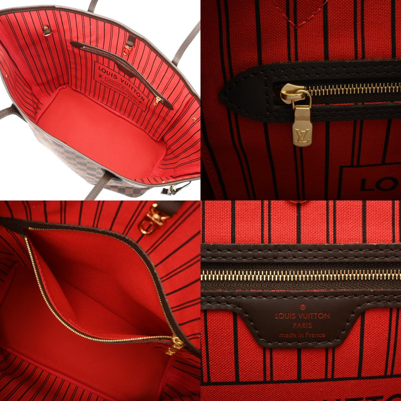 LOUIS VUITTON ルイヴィトン ダミエ ネヴァーフル MM スリーズ N41358 レディース ダミエキャンバス トートバッグ Aランク 中古 銀蔵