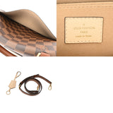 LOUIS VUITTON ルイヴィトン ダミエ ボーマルシェ ブラウン N40148 レディース ダミエキャンバス ショルダーバッグ Aランク 中古 銀蔵