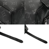 LOUIS VUITTON ルイヴィトン モノグラムエクリプス ロッカー ドップキット ブラック M46452 メンズ モノグラムキャンバス ハンドバッグ Aランク 中古 銀蔵