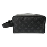 LOUIS VUITTON ルイヴィトン モノグラムエクリプス ロッカー ドップキット ブラック M46452 メンズ モノグラムキャンバス ハンドバッグ Aランク 中古 銀蔵