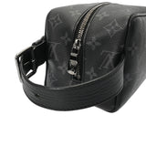 LOUIS VUITTON ルイヴィトン モノグラムエクリプス ロッカー ドップキット ブラック M46452 メンズ モノグラムキャンバス ハンドバッグ Aランク 中古 銀蔵