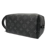 LOUIS VUITTON ルイヴィトン モノグラムエクリプス ロッカー ドップキット ブラック M46452 メンズ モノグラムキャンバス ハンドバッグ Aランク 中古 銀蔵