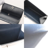 LOUIS VUITTON ルイヴィトン モノグラムマット ポルトモネビエカルトクレディ ブルー M65115 ユニセックス 二つ折り財布 Bランク 中古 銀蔵