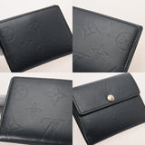 LOUIS VUITTON ルイヴィトン モノグラムマット ポルトモネビエカルトクレディ ブルー M65115 ユニセックス 二つ折り財布 Bランク 中古 銀蔵