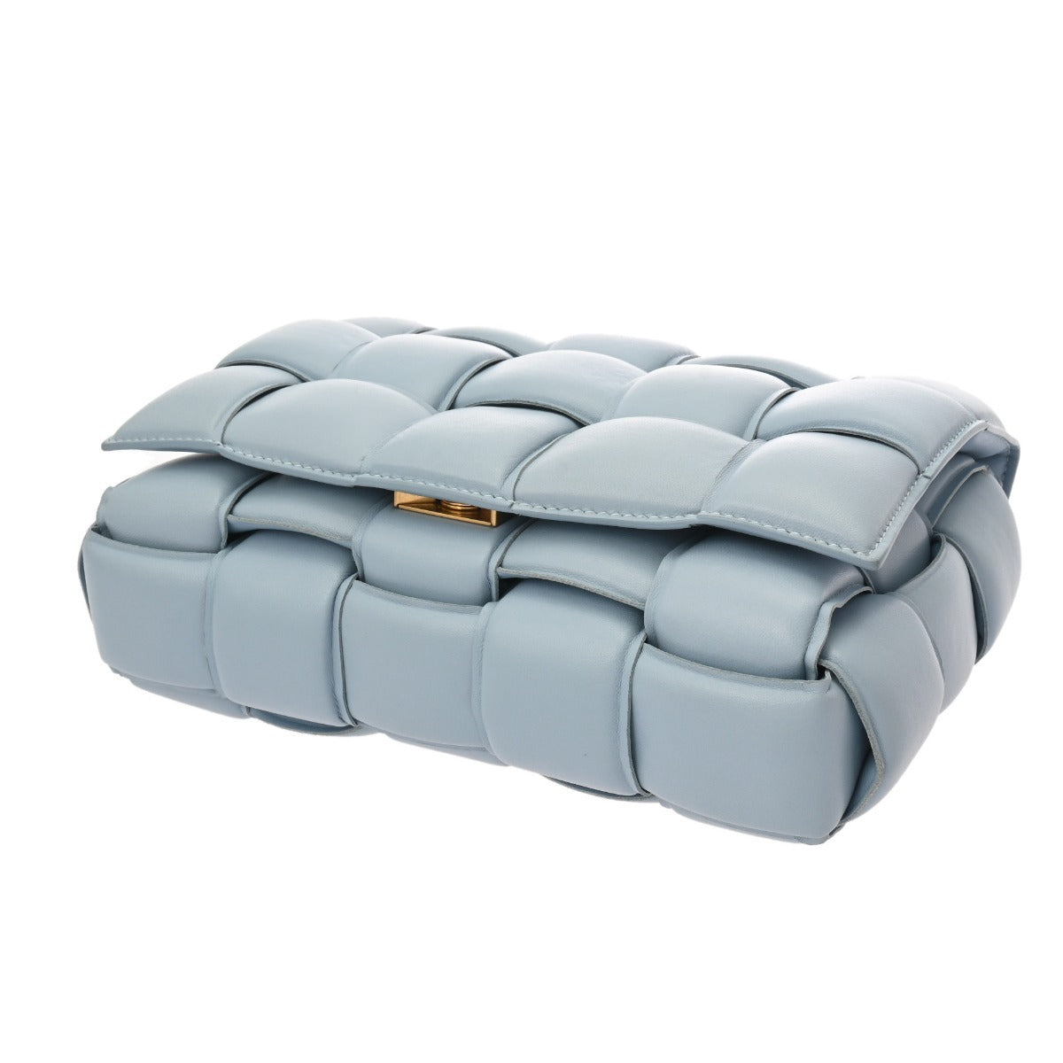 BOTTEGAVENETA ボッテガヴェネタ パテッド カセット ブルー ユニ