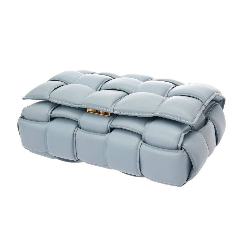 BOTTEGAVENETA ボッテガヴェネタ パテッド カセット ブルー ユニ