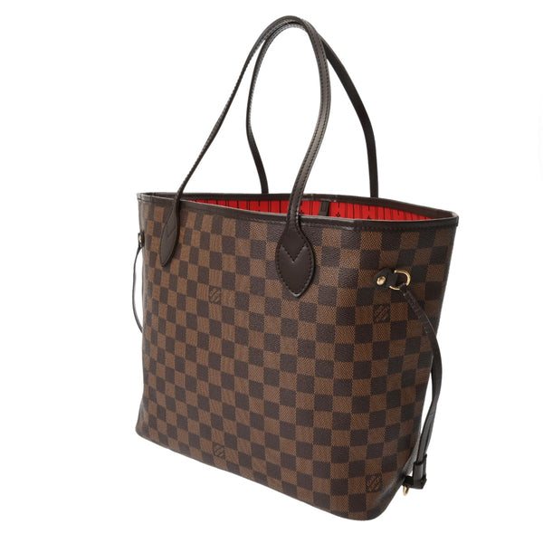 LOUIS VUITTON ルイヴィトン ダミエ ネヴァーフル MM 旧型 ブラウン N51105 レディース ダミエキャンバス トートバッグ Aランク 中古 銀蔵