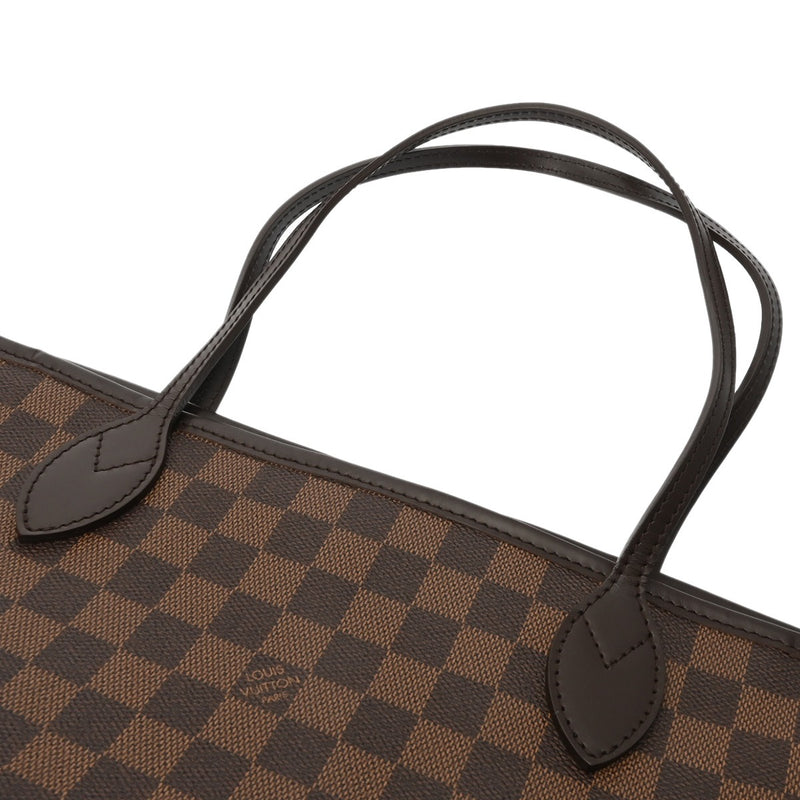 LOUIS VUITTON ルイヴィトン ダミエ ネヴァーフル MM 旧型 ブラウン N51105 レディース ダミエキャンバス トートバッグ Aランク 中古 銀蔵