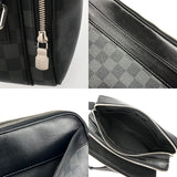 LOUIS VUITTON ルイヴィトン ダミエグラフィット トロカデロ メッセンジャー PM 黒/グレー N40087 メンズ ダミエグラフィットキャンバス ショルダーバッグ ABランク 中古 銀蔵