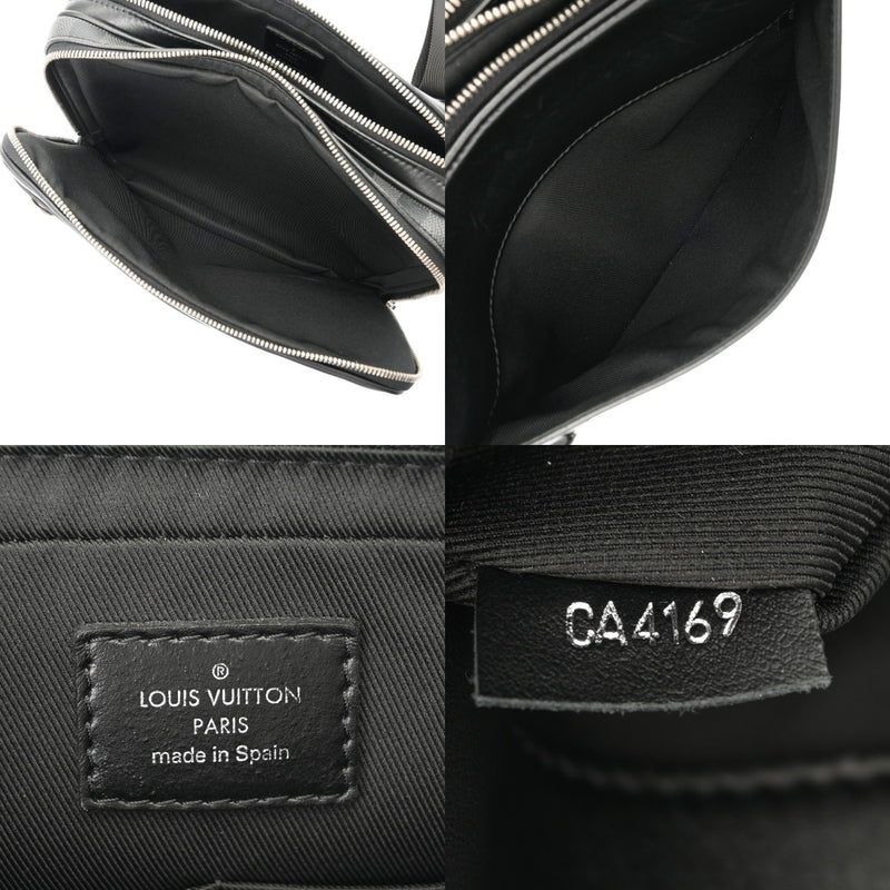 LOUIS VUITTON ルイヴィトン ダミエグラフィット トロカデロ メッセンジャー PM 黒/グレー N40087 メンズ ダミエグラフィットキャンバス ショルダーバッグ ABランク 中古 銀蔵