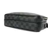 LOUIS VUITTON ルイヴィトン ダミエグラフィット トロカデロ メッセンジャー PM 黒/グレー N40087 メンズ ダミエグラフィットキャンバス ショルダーバッグ ABランク 中古 銀蔵
