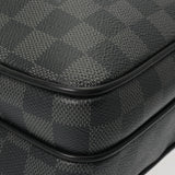 LOUIS VUITTON ルイヴィトン ダミエグラフィット トロカデロ メッセンジャー PM 黒/グレー N40087 メンズ ダミエグラフィットキャンバス ショルダーバッグ ABランク 中古 銀蔵