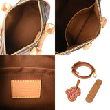 LOUIS VUITTON ルイヴィトン モノグラムリバース キーポルバンドリエール 25 ブラウン M15428 ユニセックス モノグラムキャンバス ハンドバッグ 新同 中古 銀蔵