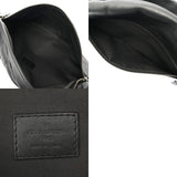 LOUIS VUITTON ルイヴィトン モノグラムエクリプス ディスカバリー バムバッグ PM 黒/グレー M46035 メンズ モノグラムキャンバス ボディバッグ Bランク 中古 銀蔵