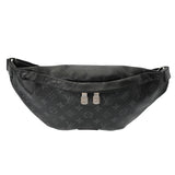 LOUIS VUITTON ルイヴィトン モノグラムエクリプス ディスカバリー バムバッグ PM 黒/グレー M46035 メンズ モノグラムキャンバス ボディバッグ Bランク 中古 銀蔵