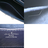 LOUIS VUITTON ルイヴィトン エピ ツイスト MM ネイビー M54567 レディース レザー スパンコール ショルダーバッグ ABランク 中古 銀蔵