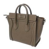 CELINE セリーヌ ラゲージ ナノ 2WAY スリ 189243 レディース ドラムドカーフ ハンドバッグ ABランク 中古 銀蔵