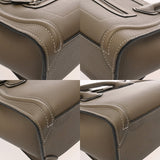 CELINE セリーヌ ラゲージ ナノ 2WAY スリ 189243 レディース ドラムドカーフ ハンドバッグ ABランク 中古 銀蔵