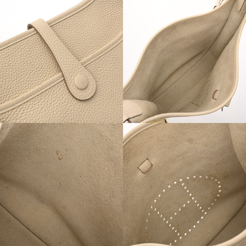 HERMES エルメス エブリン 3 PM クレ A刻印(2017年頃) ユニセックス トリヨンクレマンス ショルダーバッグ Aランク 中古 銀蔵