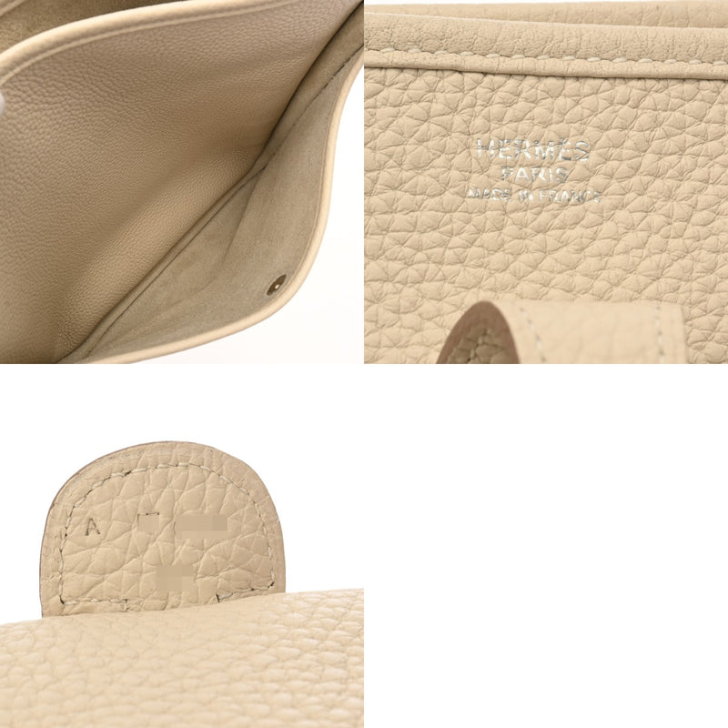 HERMES エルメス エブリン 3 PM クレ A刻印(2017年頃) ユニセックス トリヨンクレマンス ショルダーバッグ Aランク 中古 銀蔵