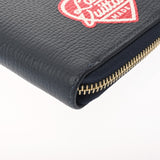 LOUIS VUITTON ルイヴィトン モノグラムデニム ジッピーヴェルティカル NIGO LV made ネイビー M81107 ユニセックス デニム 長財布 ABランク 中古 銀蔵