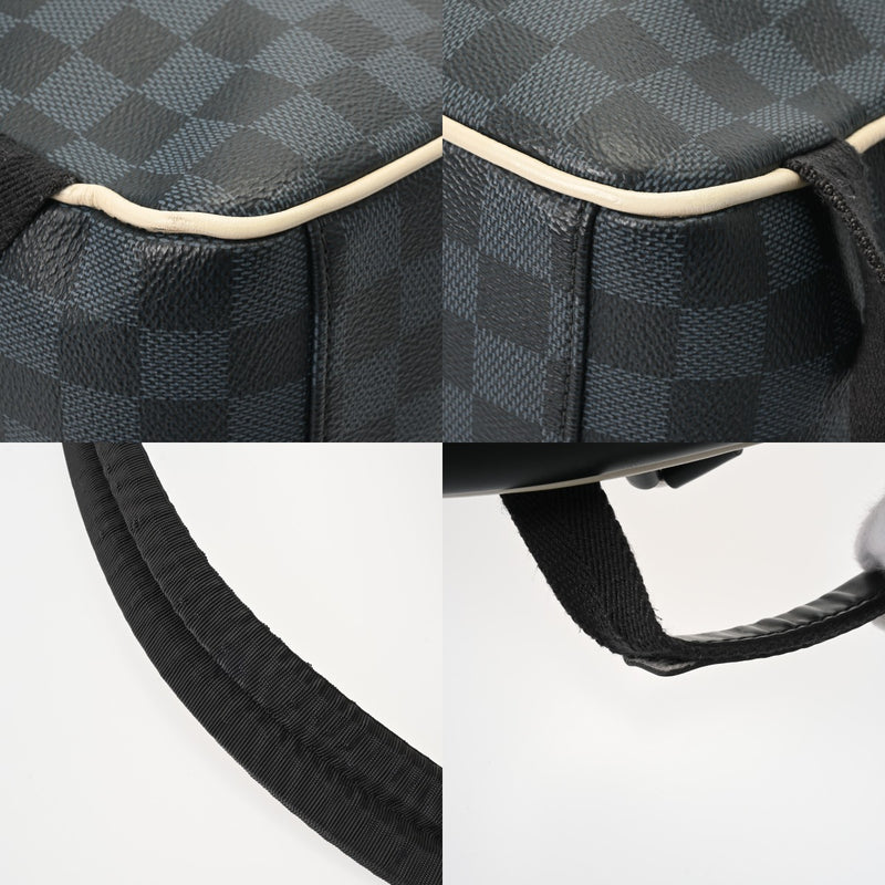 LOUIS VUITTON ルイヴィトン ダミエコバルト ジョッシュ アメリカズカップ ブラック N41612 メンズ ダミエキャンバス リュック・デイパック Bランク 中古 銀蔵