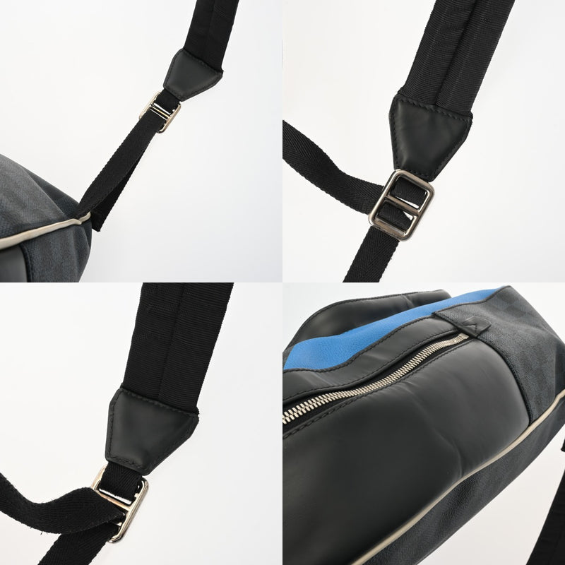 LOUIS VUITTON ルイヴィトン ダミエコバルト ジョッシュ アメリカズカップ ブラック N41612 メンズ ダミエキャンバス リュック・デイパック Bランク 中古 銀蔵