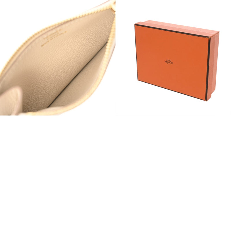 HERMES エルメス ロウリス スリム ベトン U刻印(2022年頃) レディース エバーカラー 二つ折り財布 ABランク 中古 銀蔵