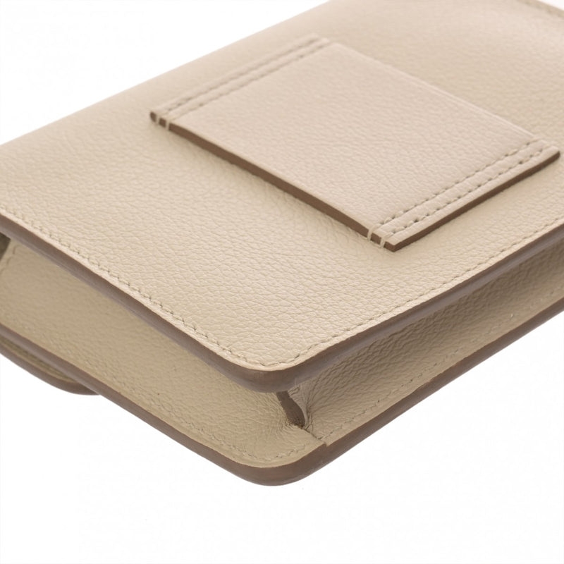 HERMES エルメス ロウリス スリム ベトン U刻印(2022年頃) レディース エバーカラー 二つ折り財布 ABランク 中古 銀蔵