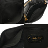 CHANEL シャネル トリプルココマーク ブラック レディース キャビアスキン ショルダーバッグ ABランク 中古 銀蔵