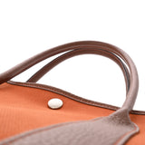 HERMES エルメス ガーデンパーティ PM ポティロン □O刻印(2011年頃) レディース トワルアッシュ ハンドバッグ Bランク 中古 銀蔵