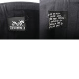 HERMES エルメス アメダバ PM ブラック レディース ウール ハンドバッグ ABランク 中古 銀蔵