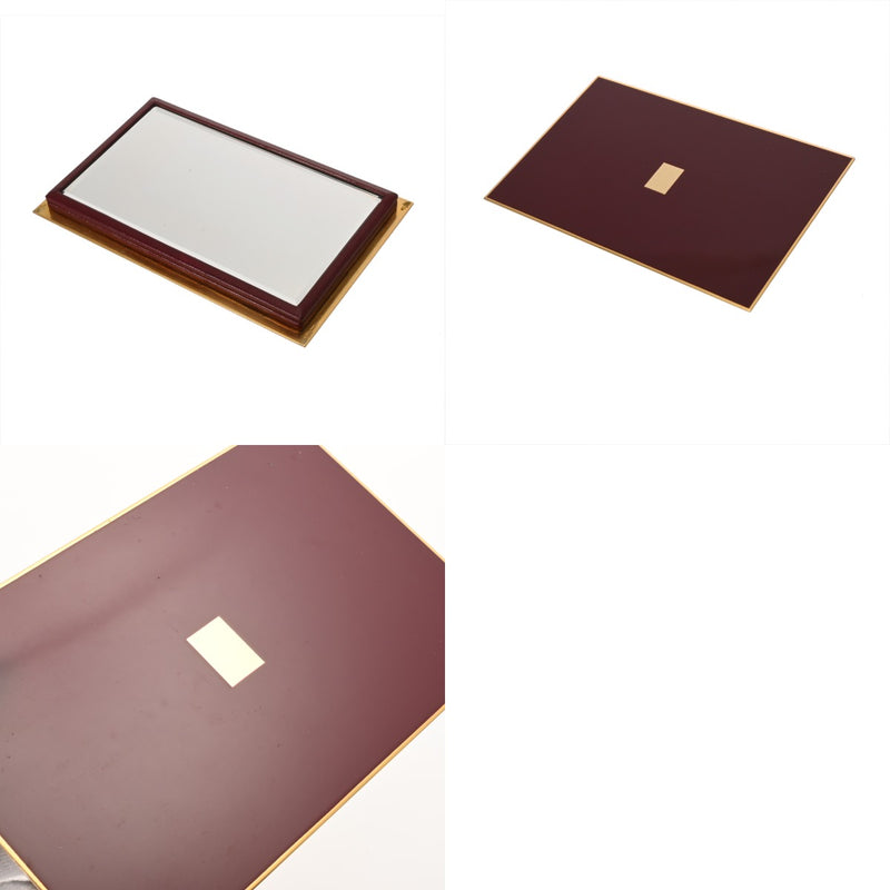 HERMES エルメス トラベル ルージュアッシュ ○E刻印(1975年頃) レディース オーストリッチ バニティバッグ Bランク 中古 銀蔵