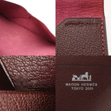 HERMES エルメス HERMESTOKYO 2001年記念 ルージュアッシュ □E刻印(2001年頃) メンズ シェーブル クラッチバッグ Bランク 中古 銀蔵