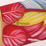 HERMES エルメス ツイリー DANSE PACIFIQUE ピンク/マルチカラー レディース シルク100％ スカーフ Bランク 中古 銀蔵