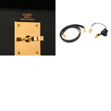 HERMES エルメス ケリー 28 外縫い ブラック □G刻印(2003年頃) レディース ボックスカーフ 2WAYバッグ Aランク 中古 銀蔵