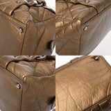 CHANEL シャネル マトラッセ チェーンボストンバッグ ゴールド レディース ラムスキン ハンドバッグ ABランク 中古 銀蔵