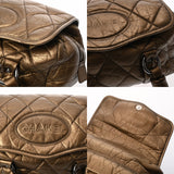 CHANEL シャネル マトラッセ チェーンボストンバッグ ゴールド レディース ラムスキン ハンドバッグ ABランク 中古 銀蔵