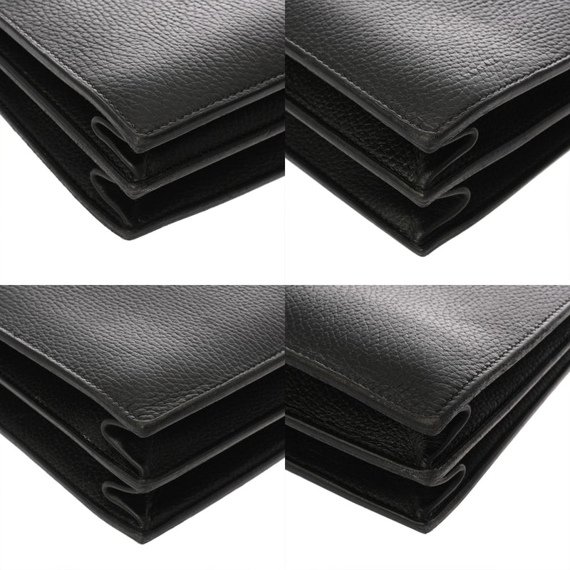 HERMES エルメス サック アデペッシュ38 ブラック ○Z刻印(1996年頃) メンズ アルデンヌ ブリーフケース Bランク 中古 銀蔵