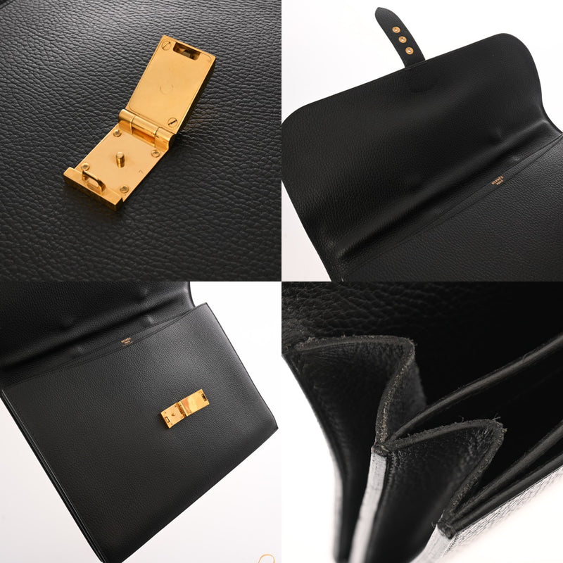 HERMES エルメス サック アデペッシュ38 ブラック ○Z刻印(1996年頃) メンズ アルデンヌ ブリーフケース Bランク 中古 銀蔵