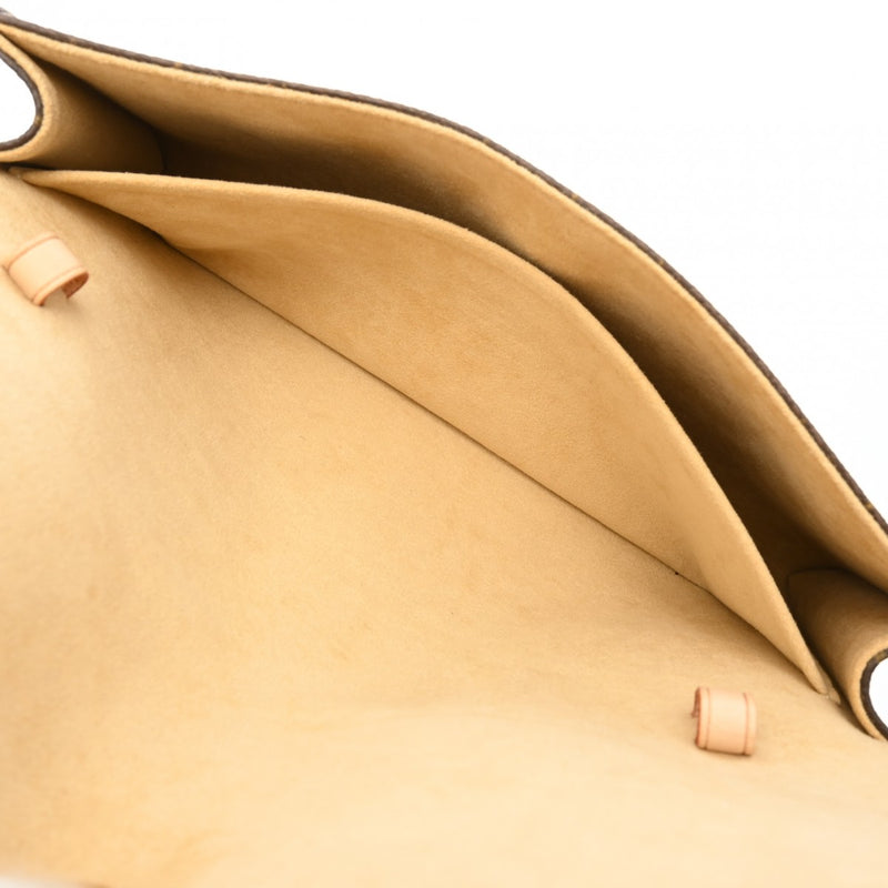 LOUIS VUITTON ルイヴィトン モノグラム ポシェットツイン GM ブラウン M51852 レディース モノグラムキャンバス ショルダーバッグ 新同 中古 銀蔵