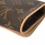LOUIS VUITTON ルイヴィトン モノグラム ポシェットツイン GM ブラウン M51852 レディース モノグラムキャンバス ショルダーバッグ 新同 中古 銀蔵