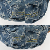 LOUIS VUITTON ルイヴィトン モノグラムデニム プリーティ ブルー M95020 レディース デニム ハンドバッグ ABランク 中古 銀蔵