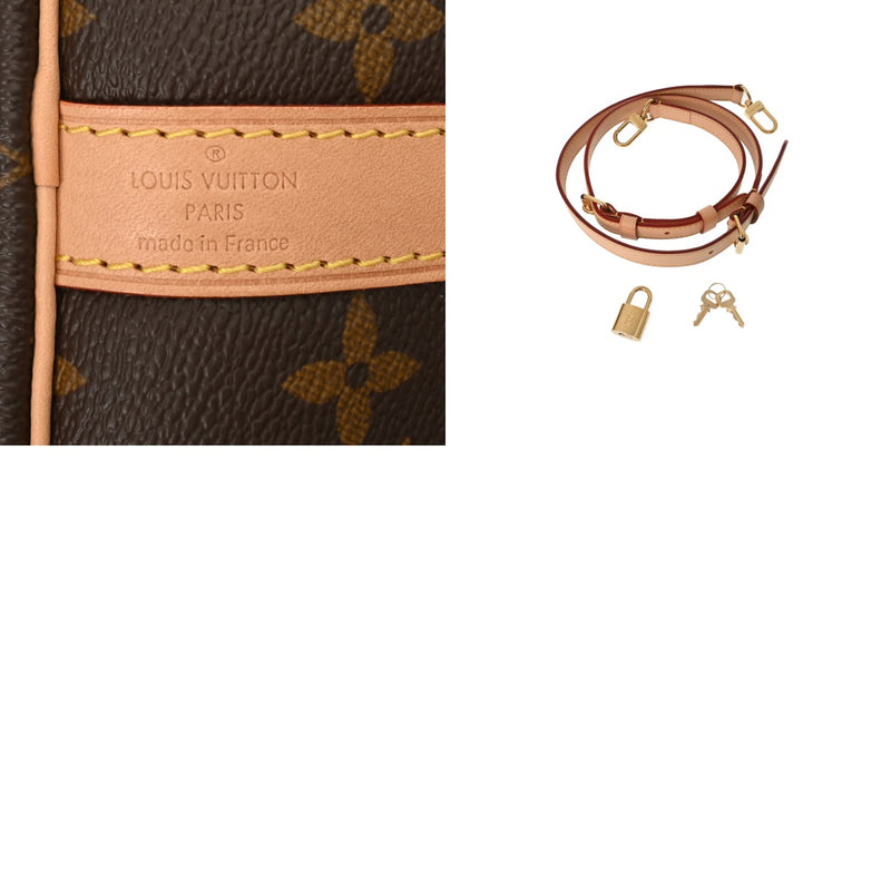 LOUIS VUITTON ルイヴィトン モノグラム スピーディ25 バンドリエール 2WAY ブラウン M41113 レディース モノグラムキャンバス ハンドバッグ Aランク 中古 銀蔵