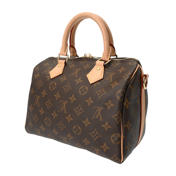 LOUIS VUITTON ルイヴィトン モノグラム スピーディ25 バンドリエール 2WAY ブラウン M41113 レディース モノグラムキャンバス ハンドバッグ Aランク 中古 銀蔵