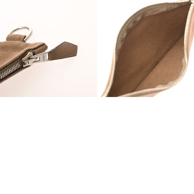 HERMES エルメス ヴァルパライソ PM ロング エトゥープ レディース トワルシェブロン ヴォーグミ ハンドバッグ ABランク 中古 銀蔵