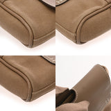 HERMES エルメス ヴァルパライソ PM ロング エトゥープ レディース トワルシェブロン ヴォーグミ ハンドバッグ ABランク 中古 銀蔵