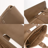 HERMES エルメス ヴァルパライソ PM ロング エトゥープ レディース トワルシェブロン ヴォーグミ ハンドバッグ ABランク 中古 銀蔵