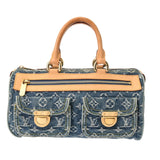 LOUIS VUITTON ルイヴィトン モノグラムデニム ネオスピーディ ブルー M95019 レディース デニム ハンドバッグ ABランク 中古 銀蔵