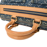 LOUIS VUITTON ルイヴィトン モノグラムデニム ネオスピーディ ブルー M95019 レディース デニム ハンドバッグ ABランク 中古 銀蔵